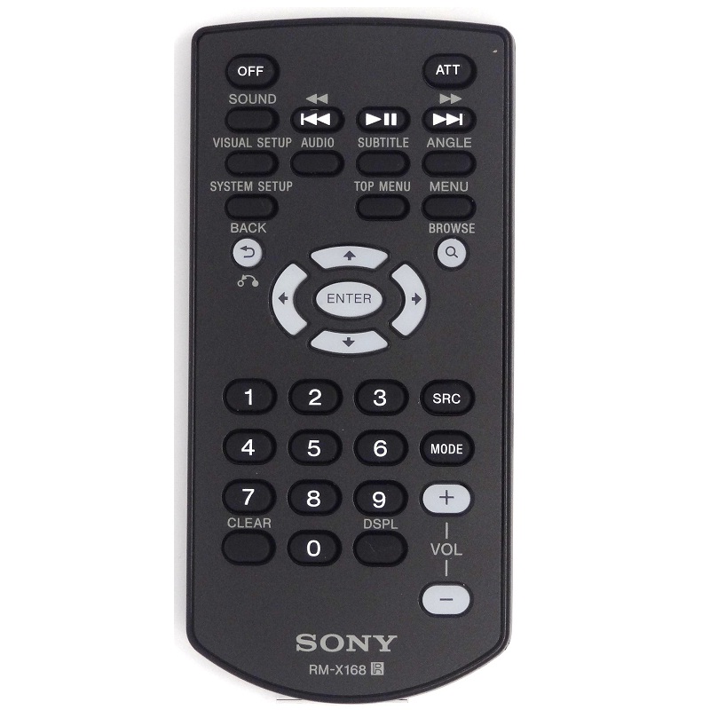 SONY REMOTE  RM-X168 - 1.480.531.11